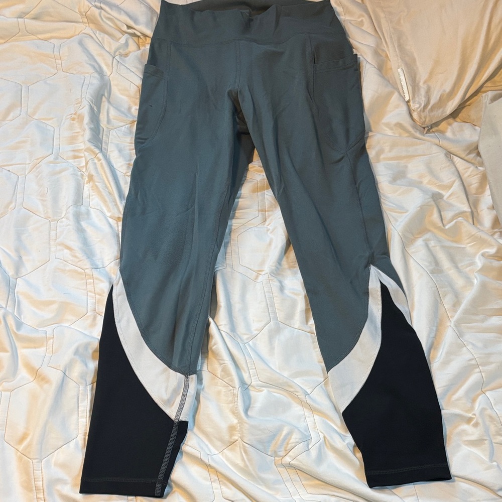 Gilly Hicks Gray and Black Leggings